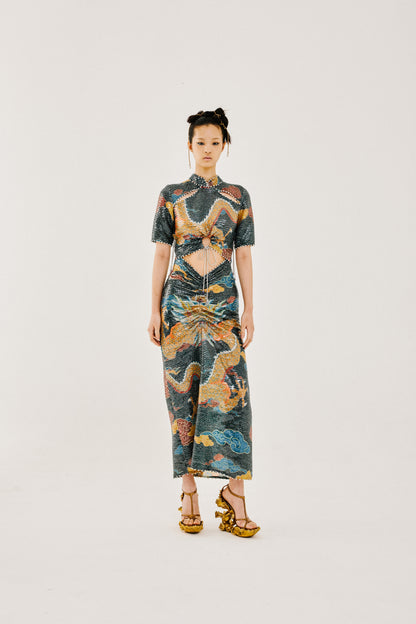 KASHGAR CHINESE LONG DRESS