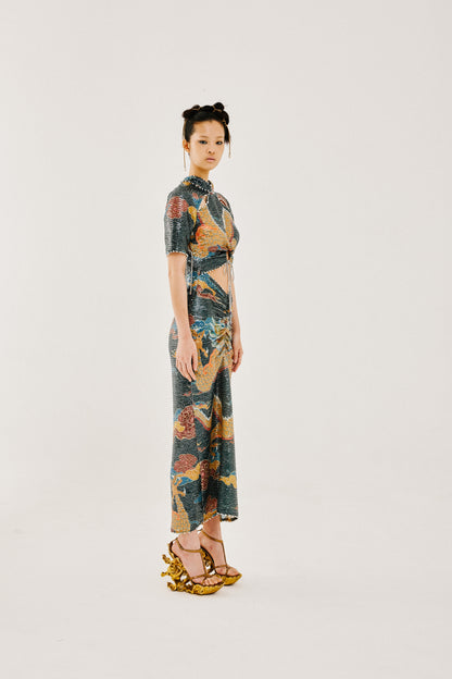 KASHGAR CHINESE LONG DRESS