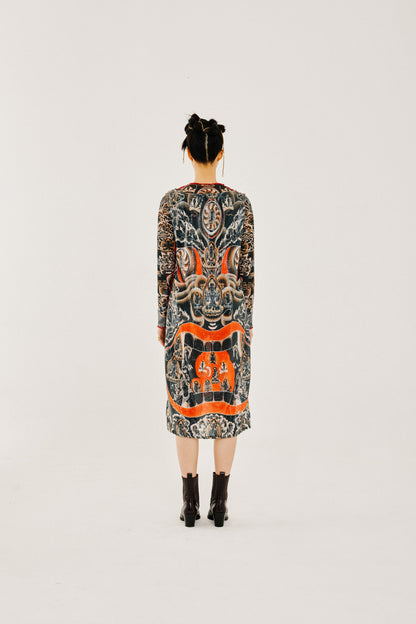 TANGKA A LINE DRESS SEQUIN