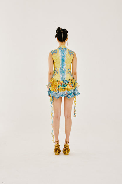 XI'AN CHONGSAM MINI DRESS