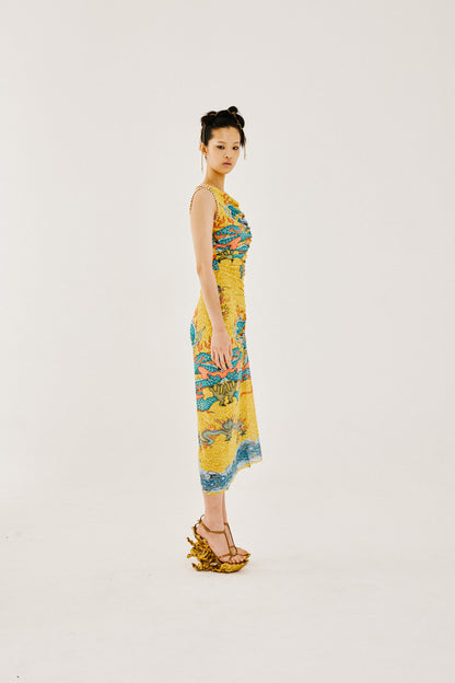 XI'AN MESH LONGDRESS