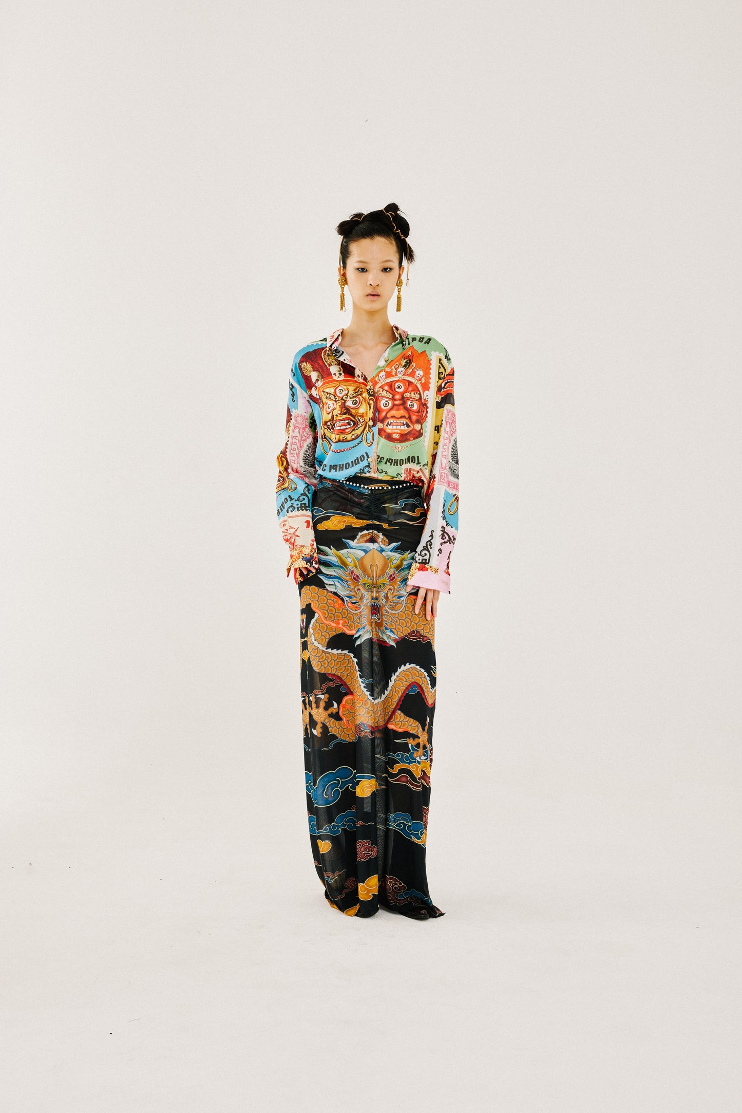 KASHGAR MESH SKIRT