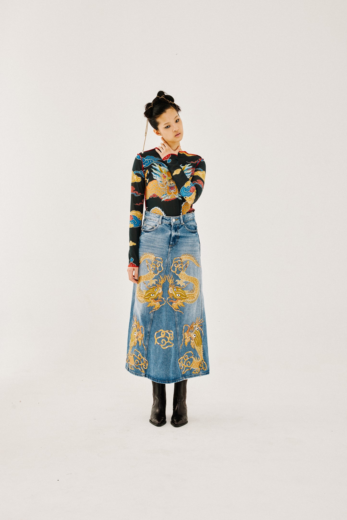 KASHGAR MESH TOP
