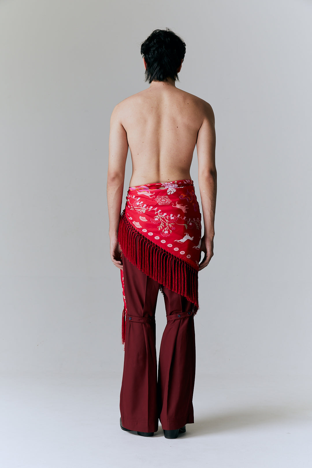 'Irtysh' Scarf With Tassels