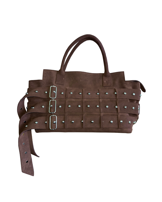 'Voyager' Suede Bag