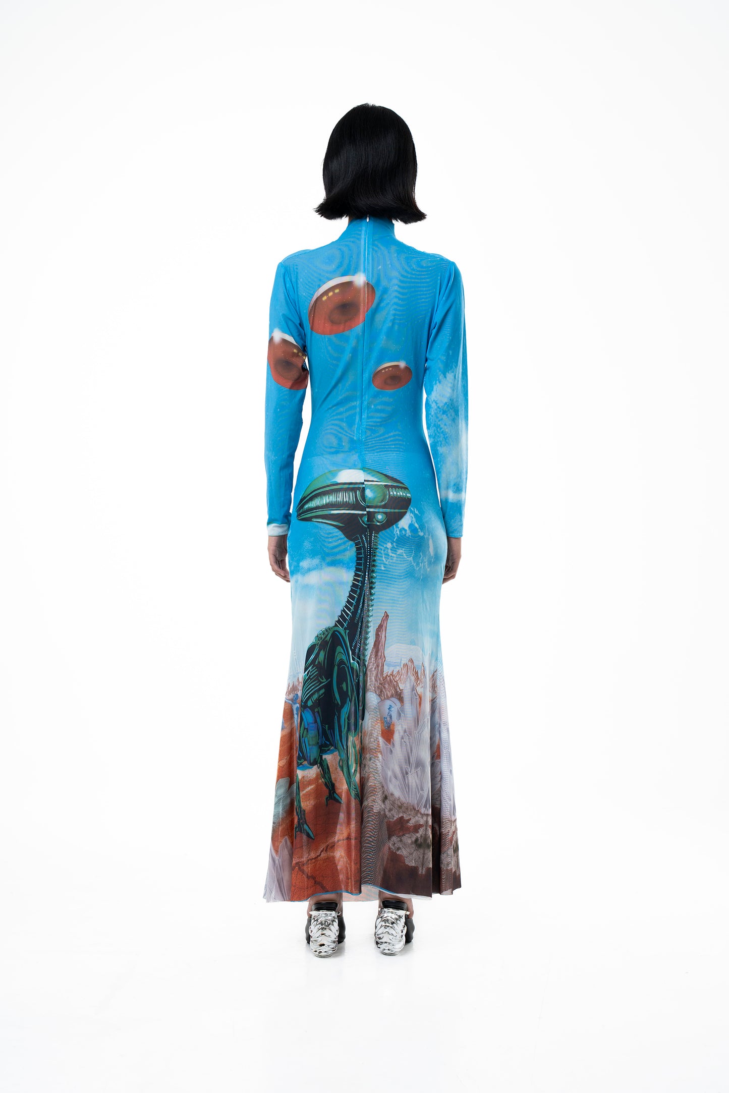 'Dune' Long Dress